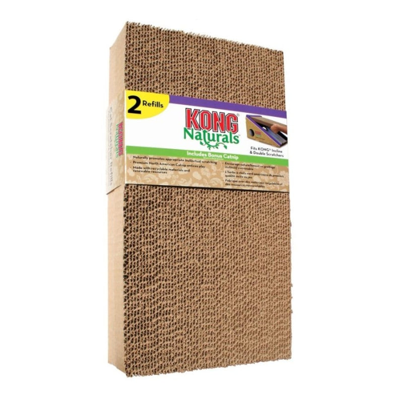 KONG Scratcher Refill for Incline Double Scratcher - 2 Refills